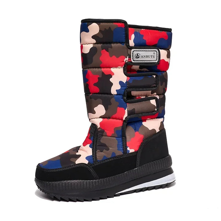 Herren gepolsterte Winterstiefel