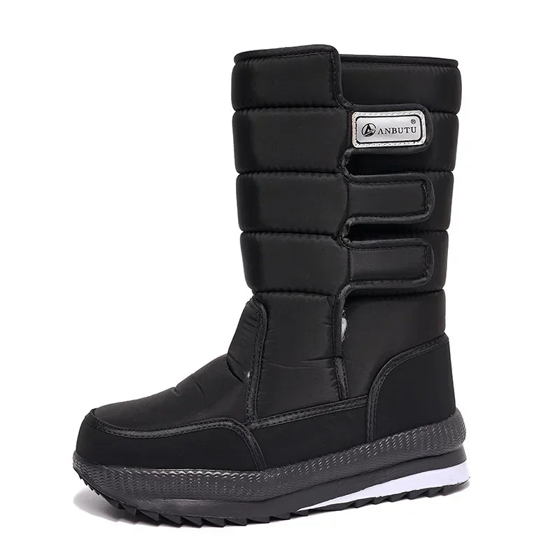 Herren gepolsterte Winterstiefel
