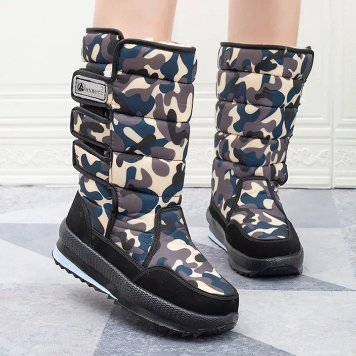 Herren gepolsterte Winterstiefel