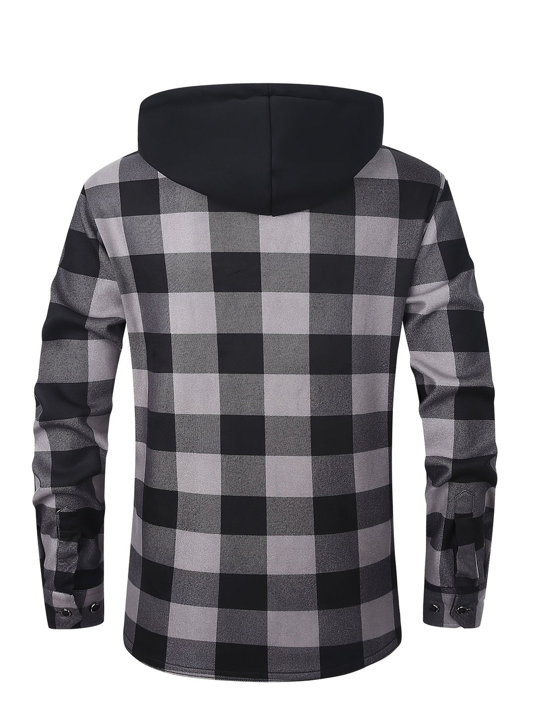 Rowan | Hooded Checked Shirt Jacket
