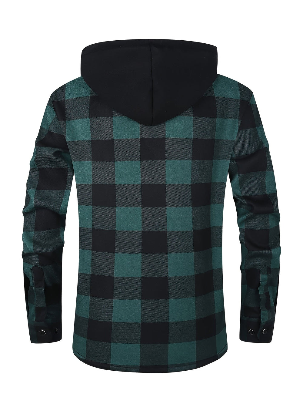 Rowan | Hooded Checked Shirt Jacket