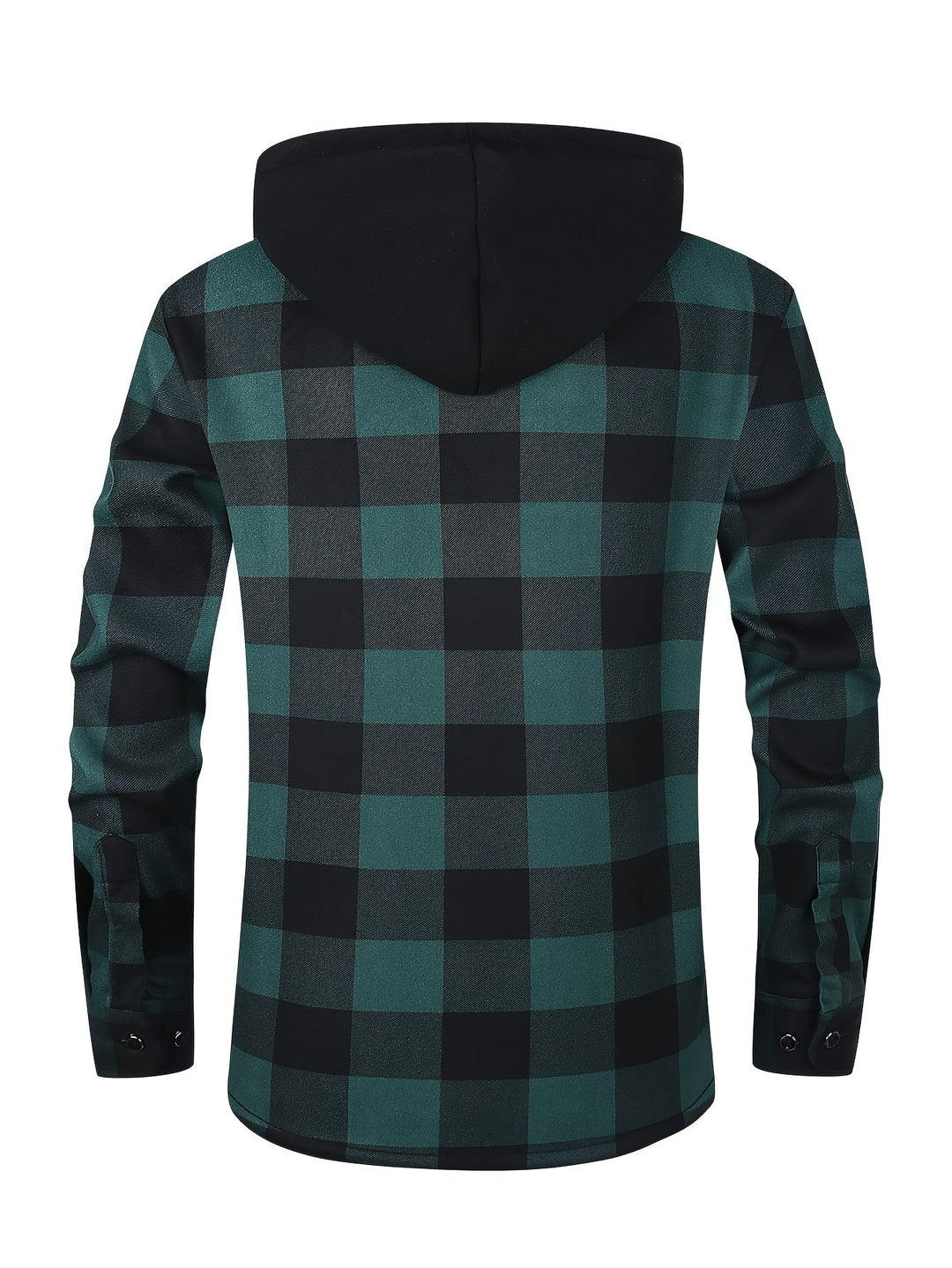 Rowan | Hooded Checked Shirt Jacket