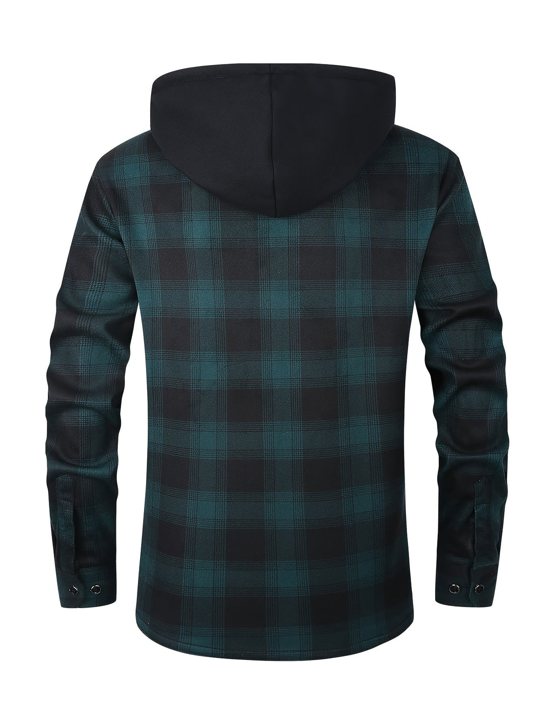 Rowan | Hooded Checked Shirt Jacket
