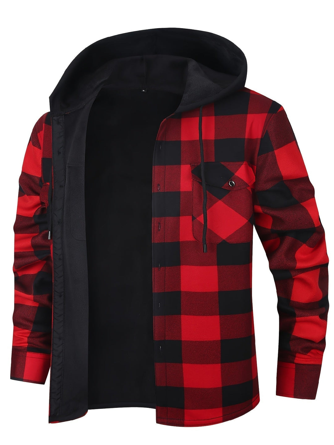 Rowan | Hooded Checked Shirt Jacket