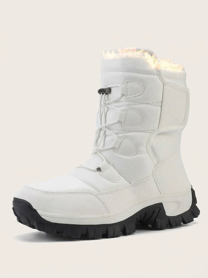 Herren hochschaftige Winterboots mit Schnürung