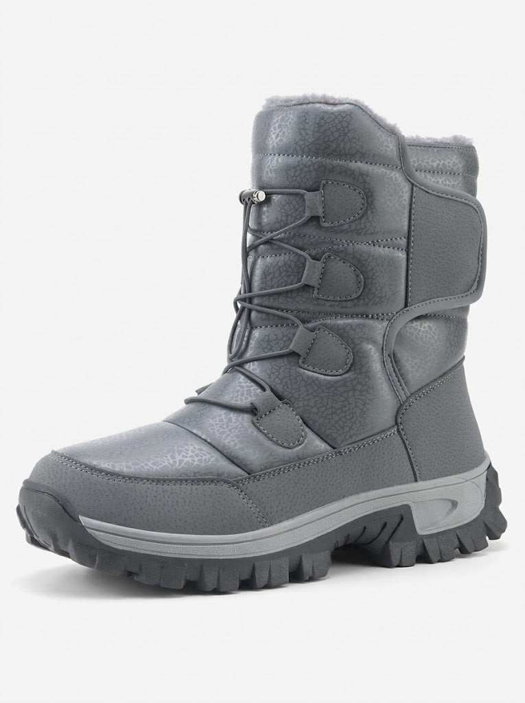 Herren hochschaftige Winterboots mit Schnürung