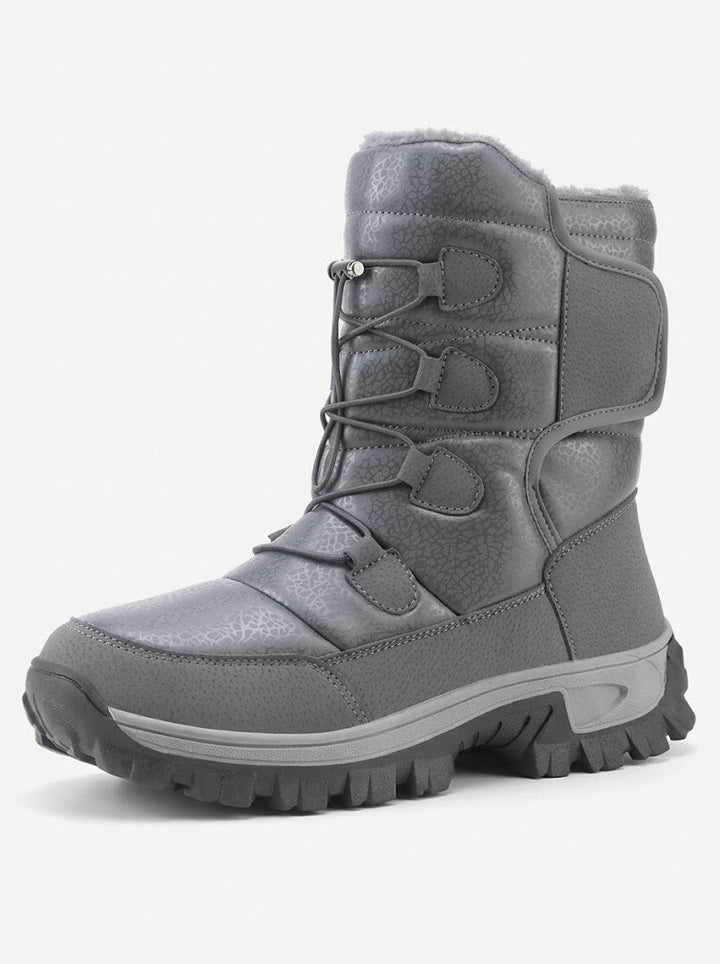 Herren hochschaftige Winterboots mit Schnürung