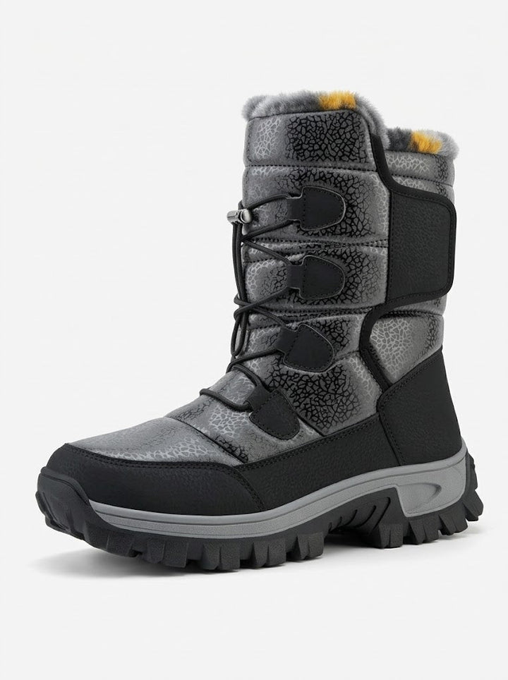 Herren hochschaftige Winterboots mit Schnürung