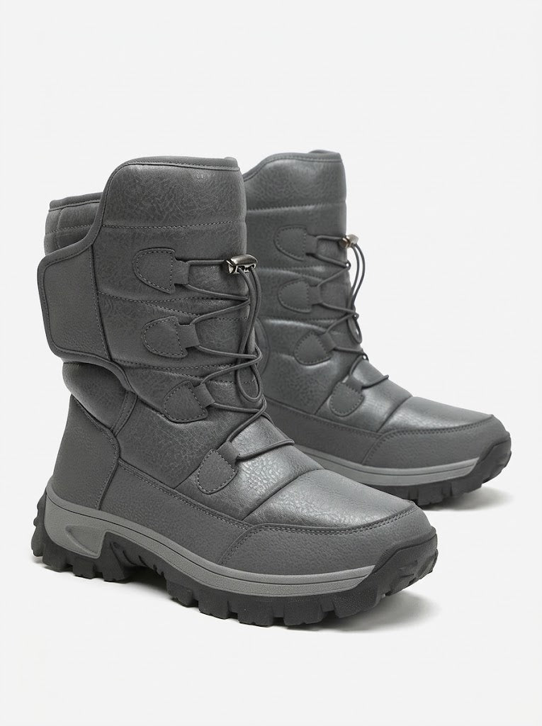 Herren hochschaftige Winterboots mit Schnürung