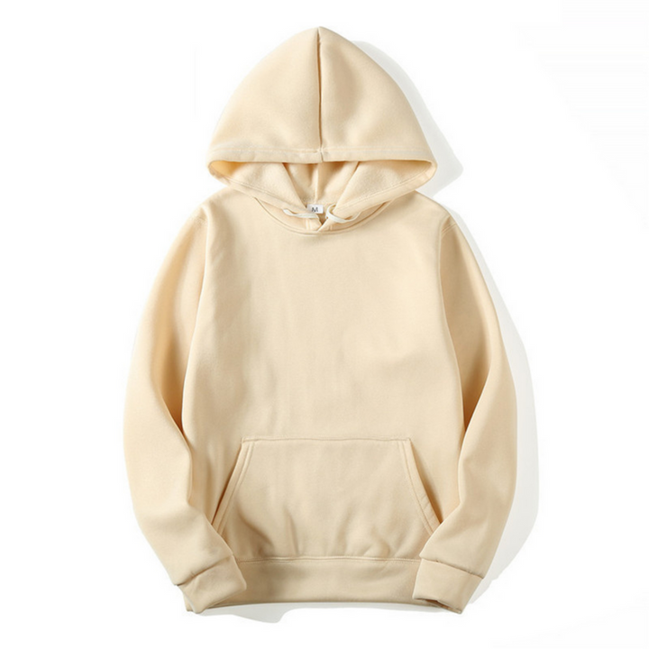 Herren Kapuzenpullover mit hoodie für kalte Tage - Gelb