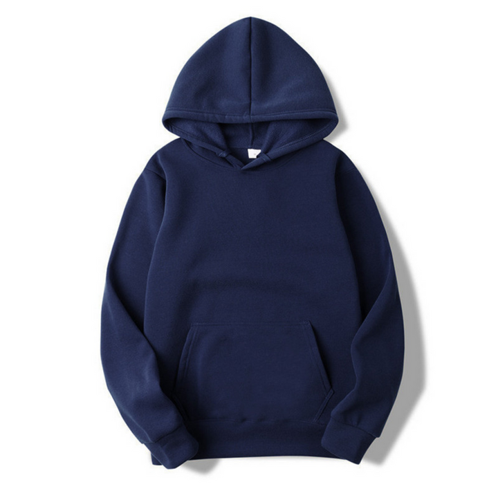 Herren Kapuzenpullover mit hoodie für kalte Tage - Grau