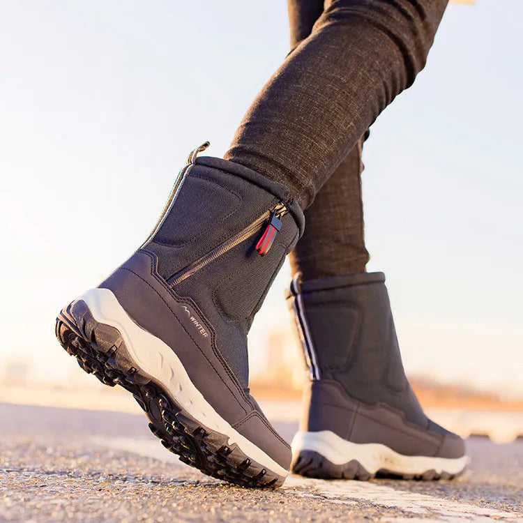 Herren mittelhohe Schneestiefel