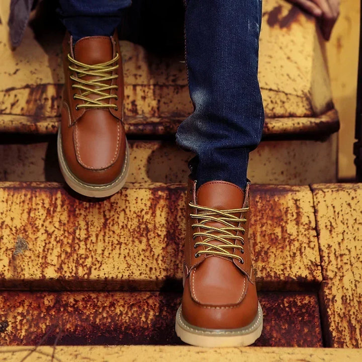 Herren Mokassin-Stiefeletten