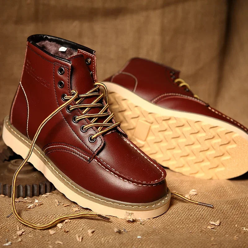 Herren Mokassin-Stiefeletten