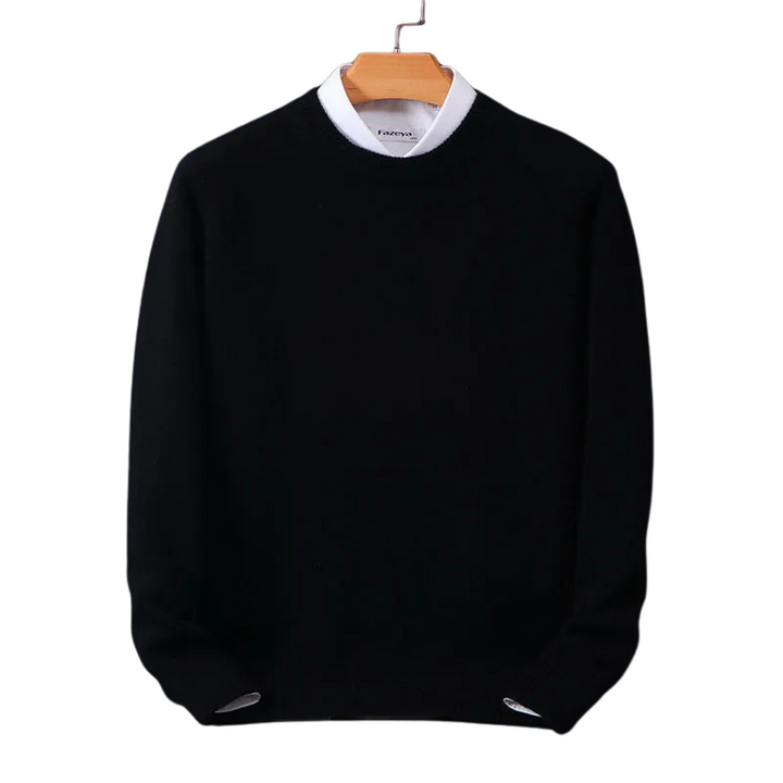 Herren Pullover mit Rundhalsausschnitt in sechs Farben