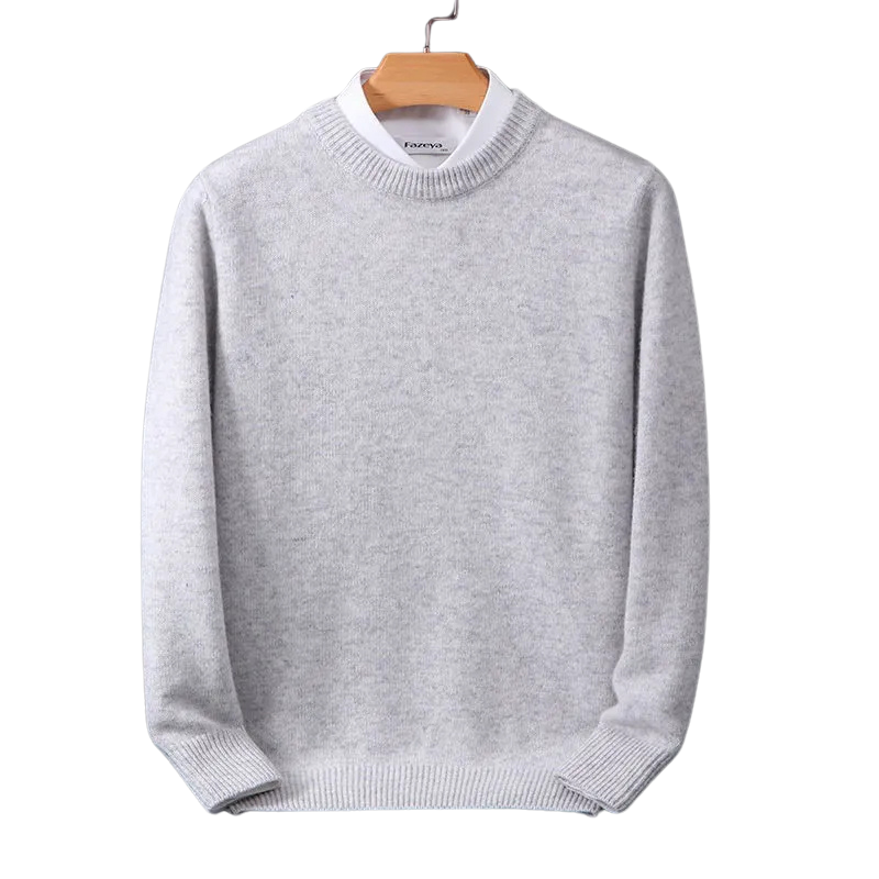 Herren Pullover mit Rundhalsausschnitt in sechs Farben