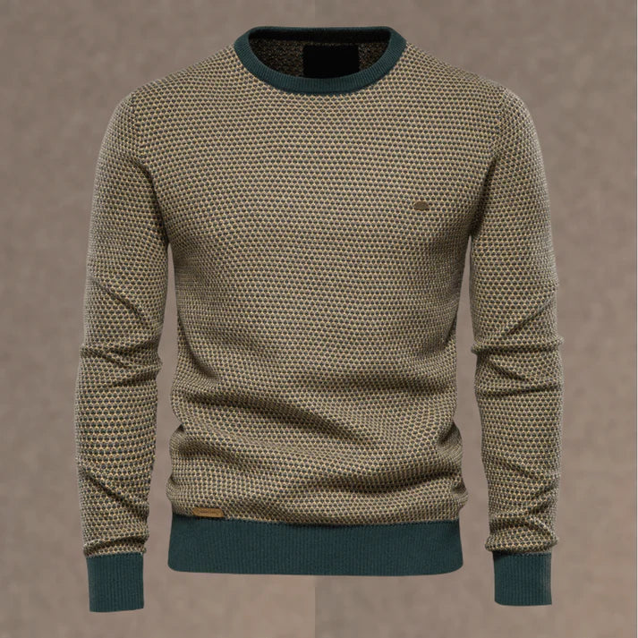 Herren Pullover mit sweater für Alltag und Freizeit - Grün