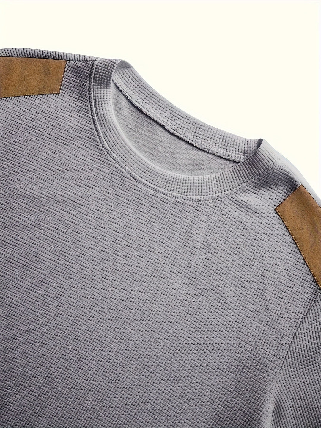 Oliver | Elbow-Patch Waffle-Knit Jumper