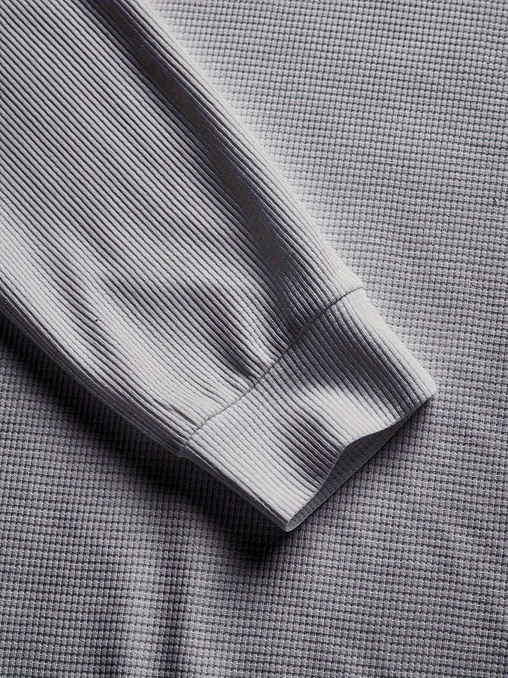 Oliver | Elbow-Patch Waffle-Knit Jumper