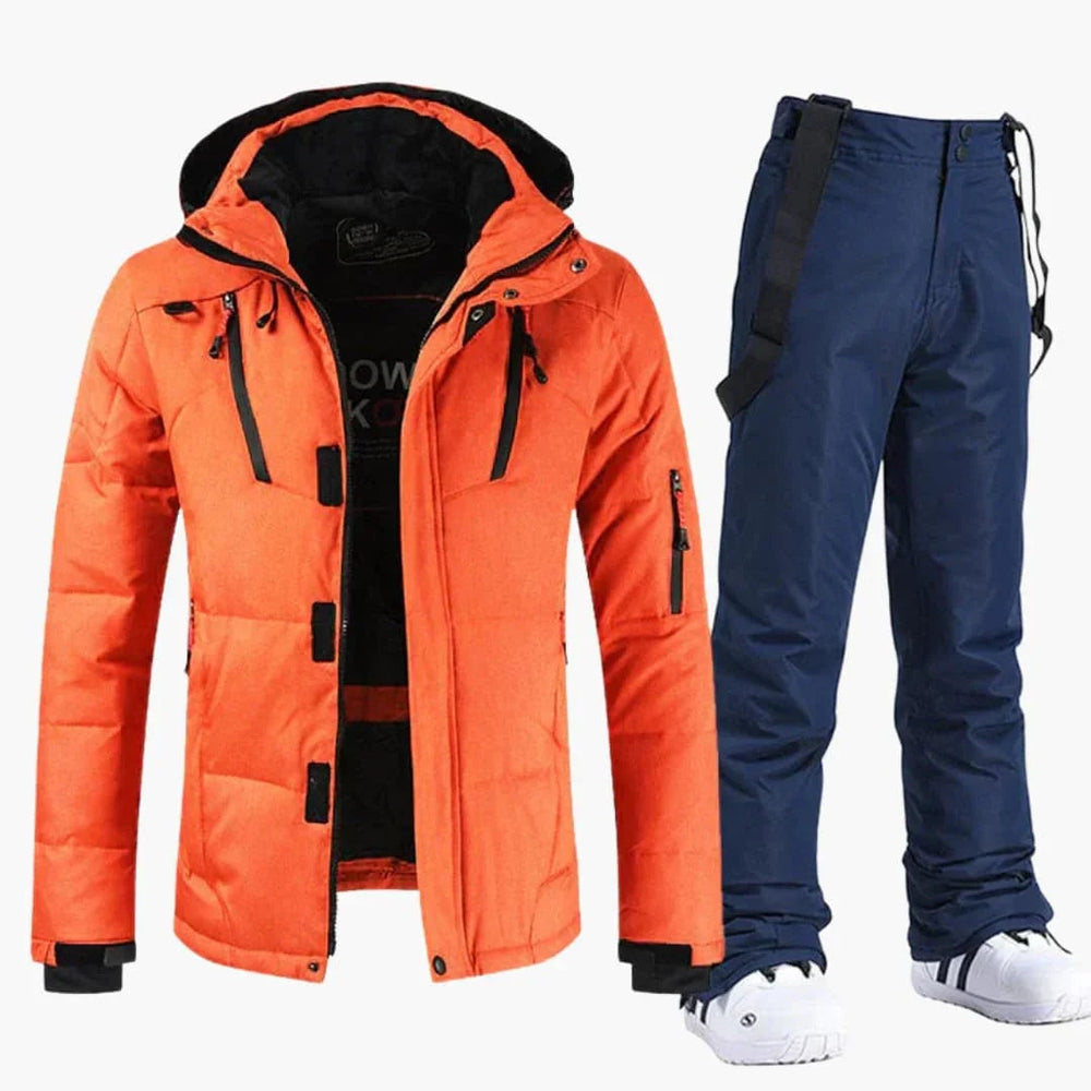 Herren Skijacke mit passender Hose im Set