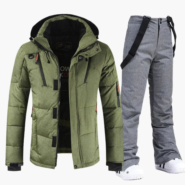 Herren Skijacke mit passender Hose im Set