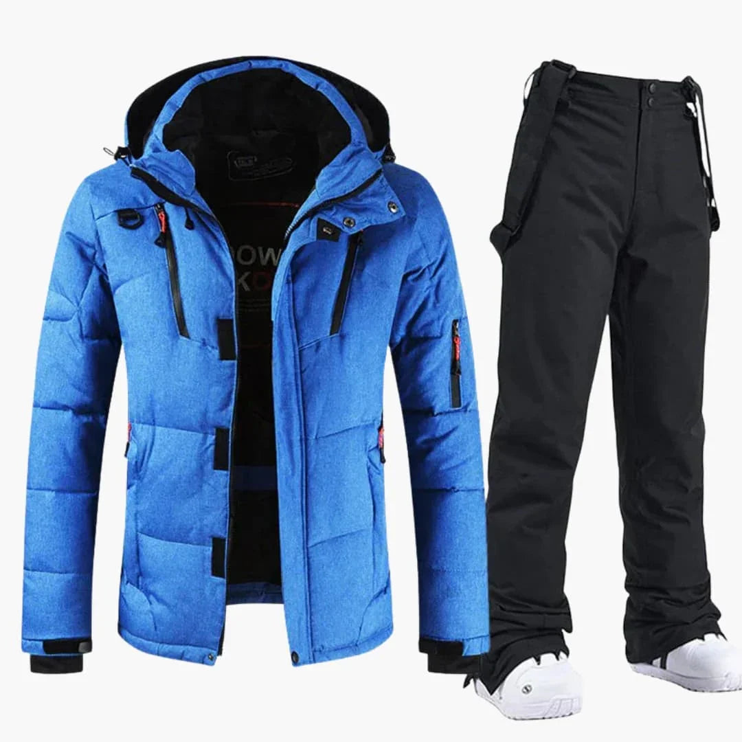 Herren Skijacke mit passender Hose im Set