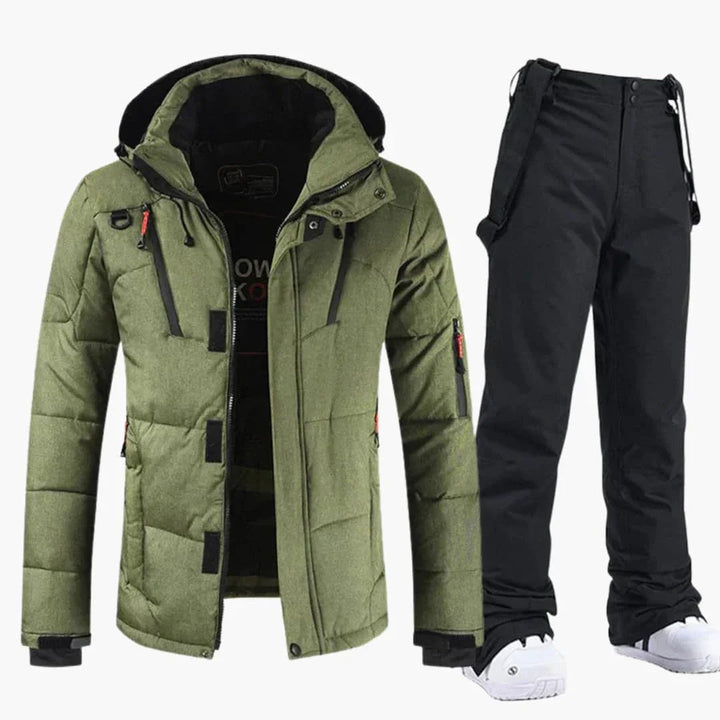 Herren Skijacke mit passender Hose im Set