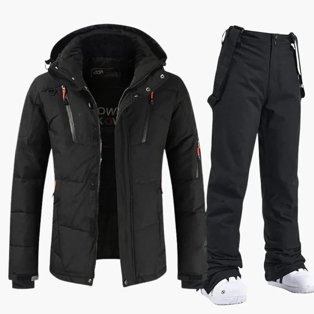 Herren Skijacke mit passender Hose im Set