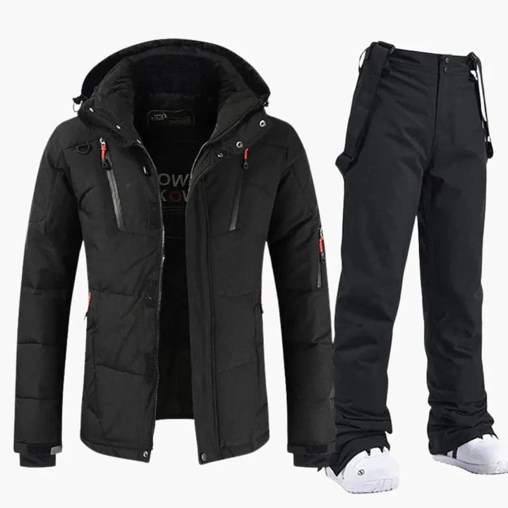 Herren Skijacke mit passender Hose im Set