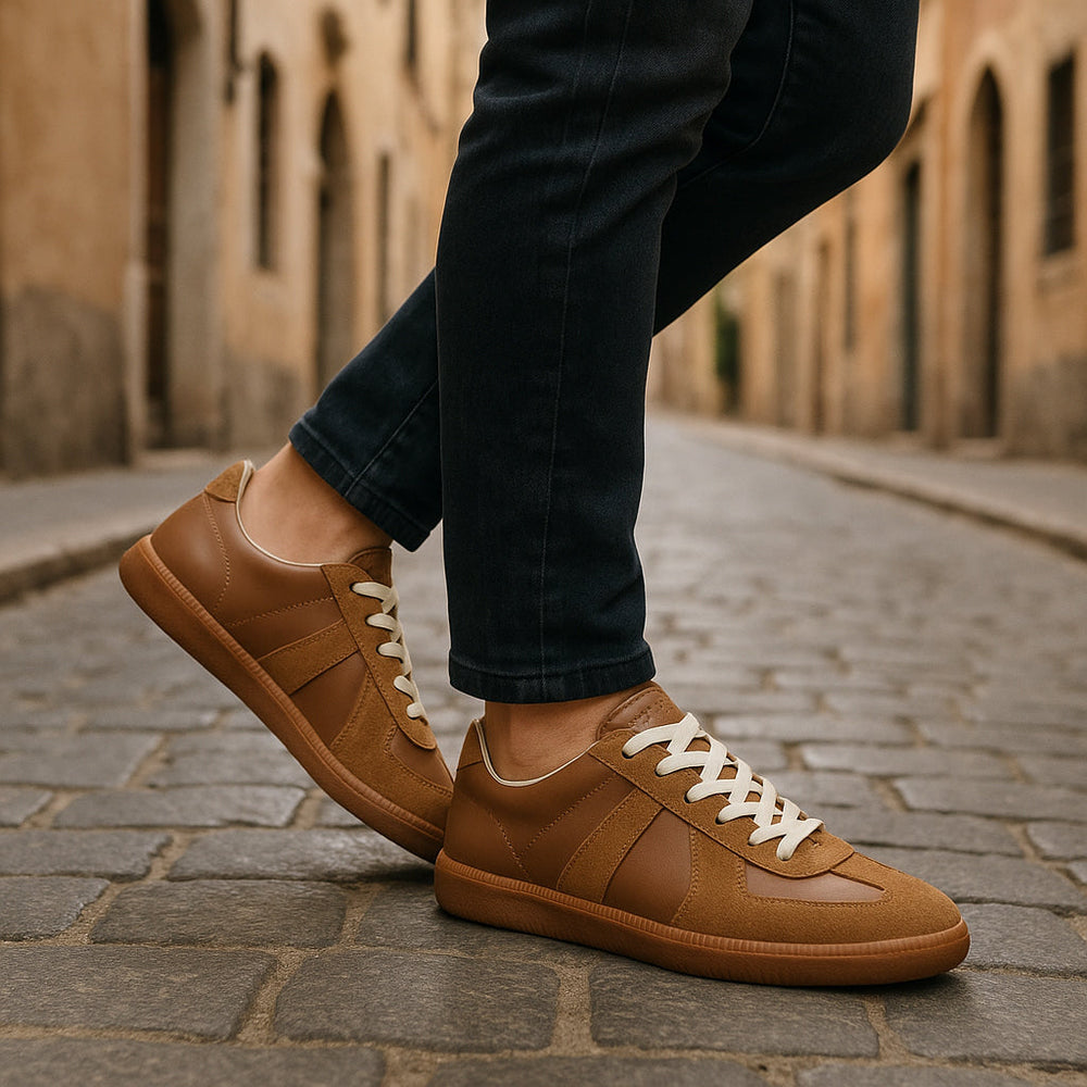 Herren Sneaker mit rutschfester Sohle für Alltag und Freizeit