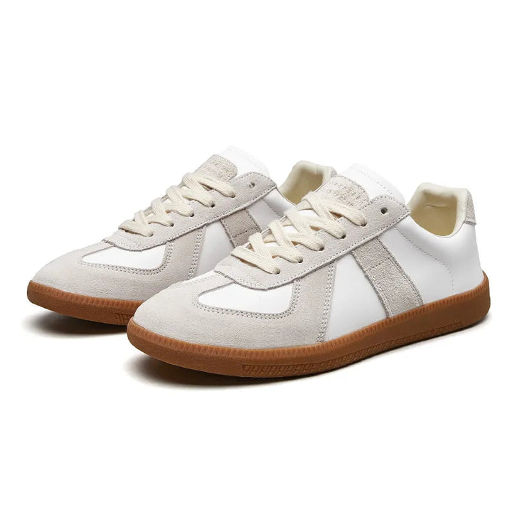 Herren Sneaker mit rutschfester Sohle für Alltag und Freizeit - Braun