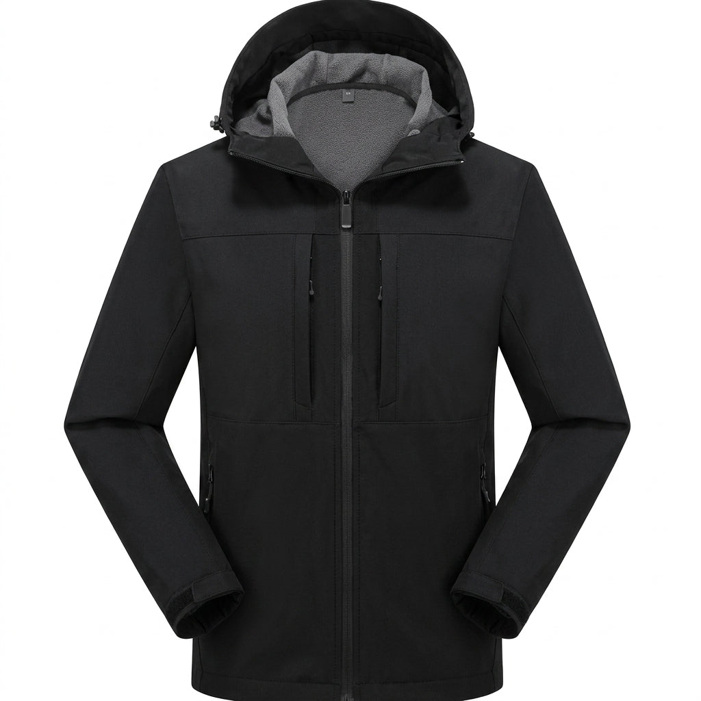 Herren Softshelljacke mit wasserdichter Oberfläche - Beige