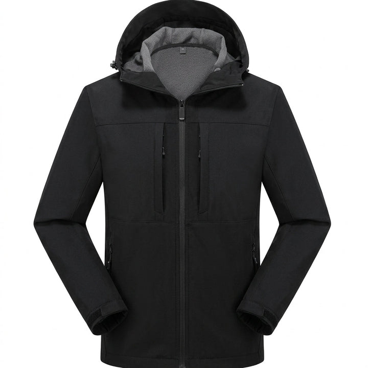 Herren Softshelljacke mit wasserdichter Oberfläche - Beige