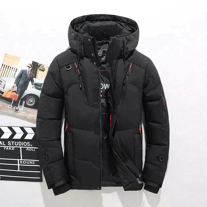 Herren wattierte Winterjacke