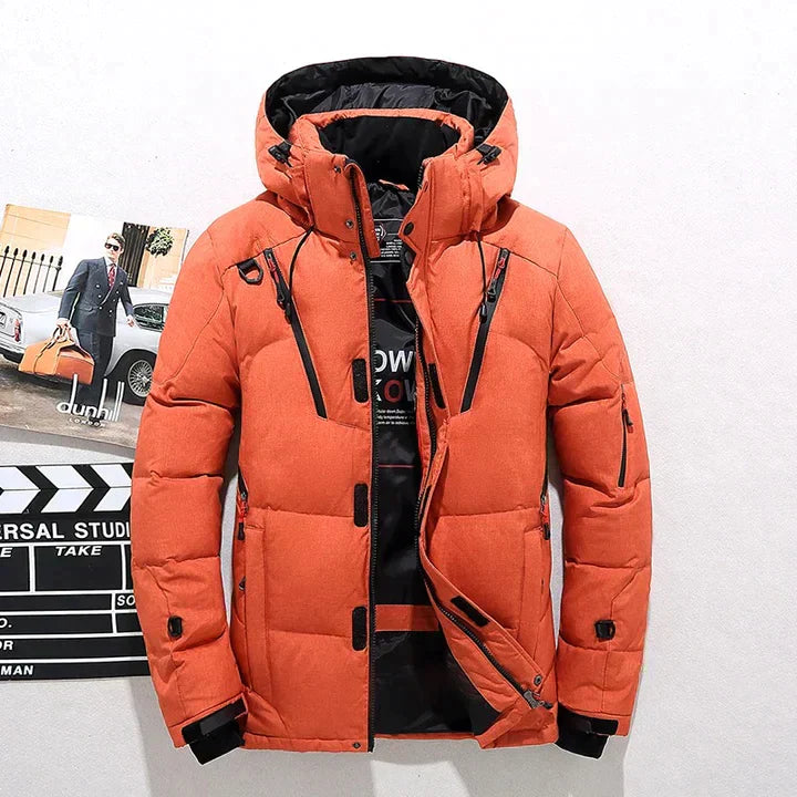 Herren wattierte Winterjacke
