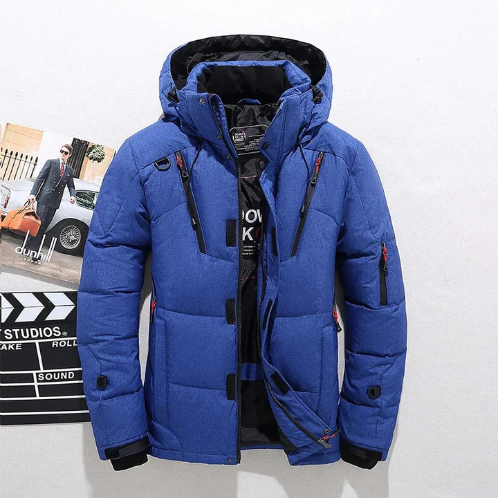 Herren wattierte Winterjacke