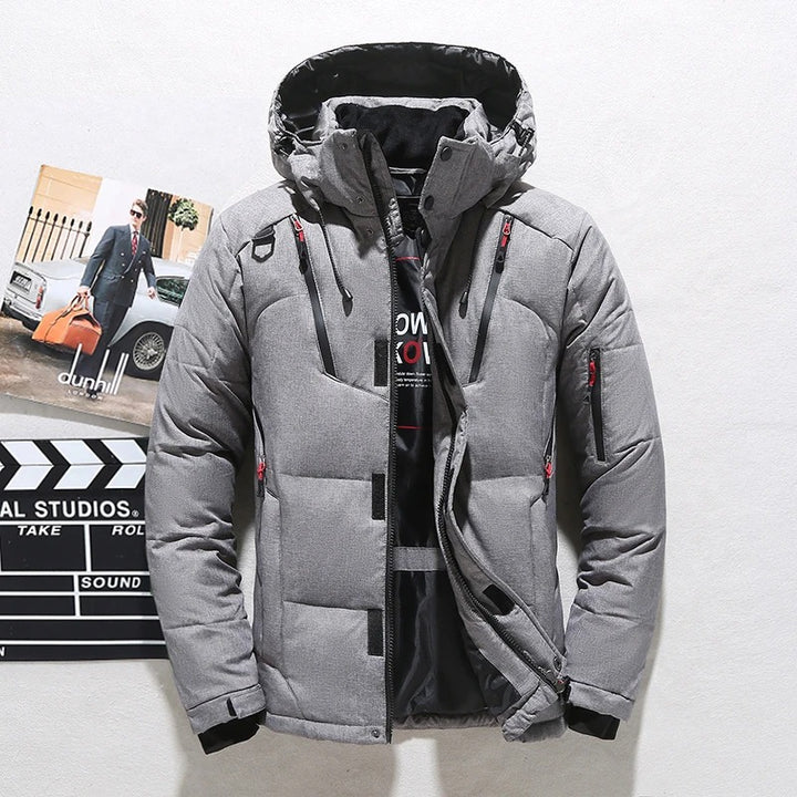 Herren wattierte Winterjacke